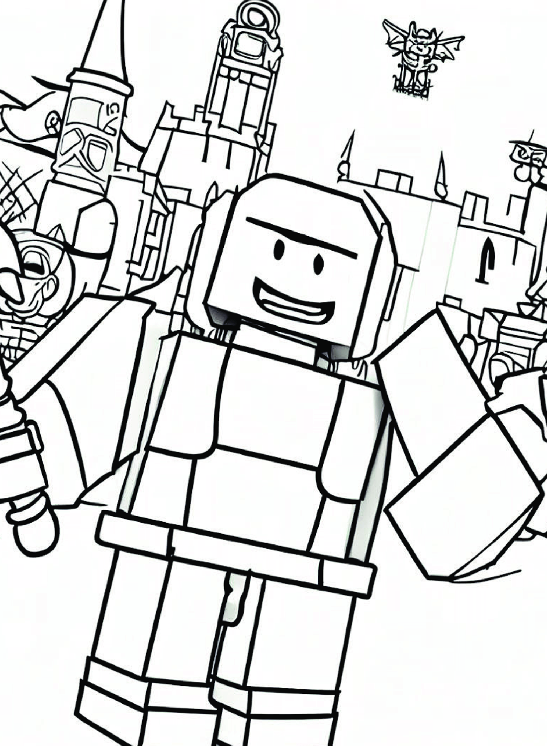 Jailbreak Roblox Coloring Pages