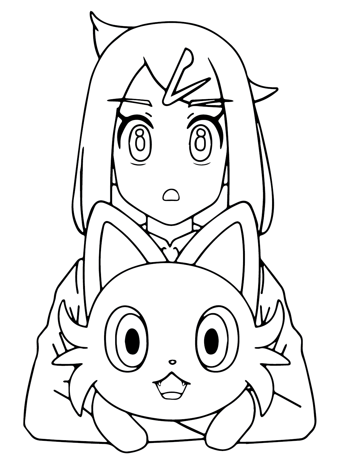 Liko Pokemon Coloring Pages to Download from Liko Pokemon