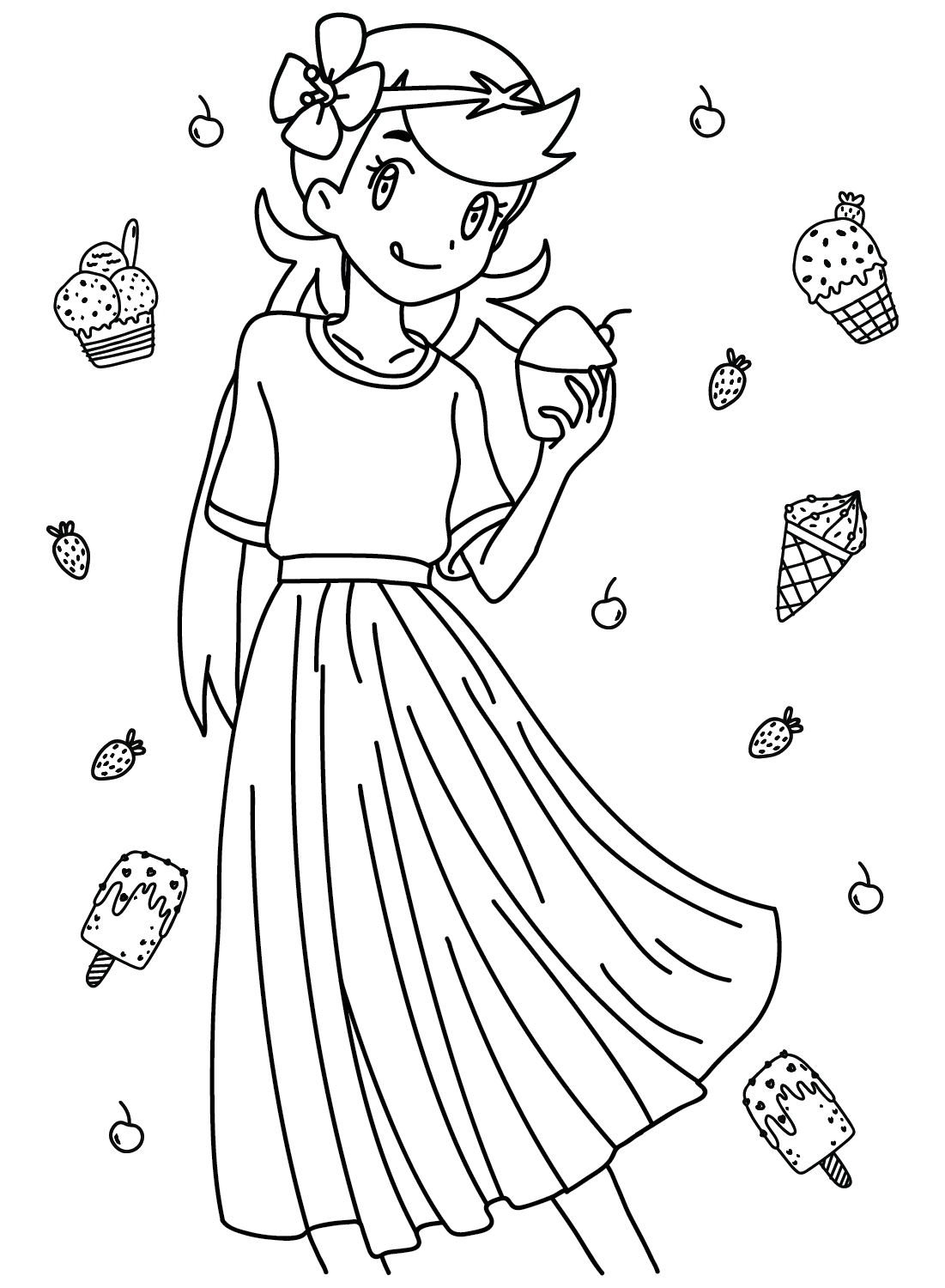 tsareena coloring page in pdf pokemon ready for download