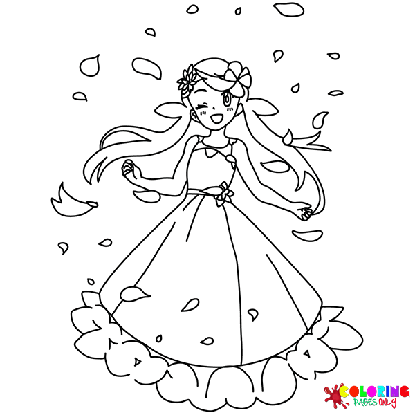 Mallow Pokemon Coloring Pages
