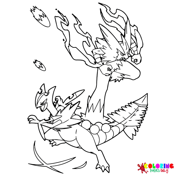 Pokemon Coloring Pages Mega Garchomp – From the thousands of