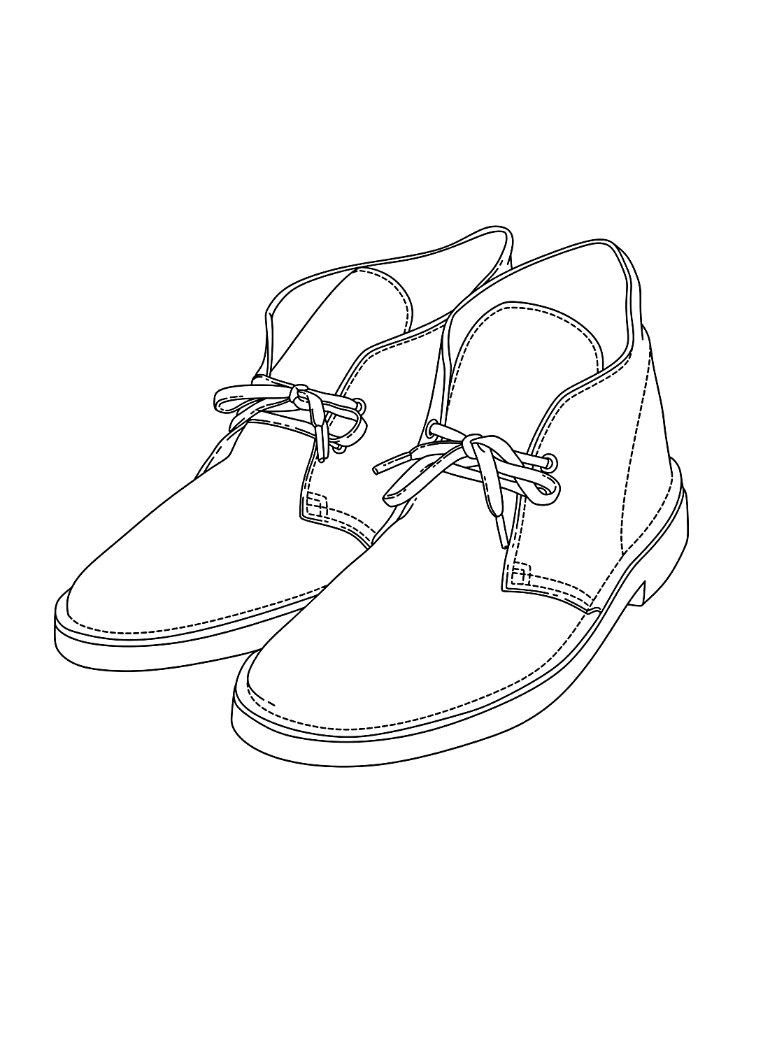 Цвет мужской обуви для печати из Shoe