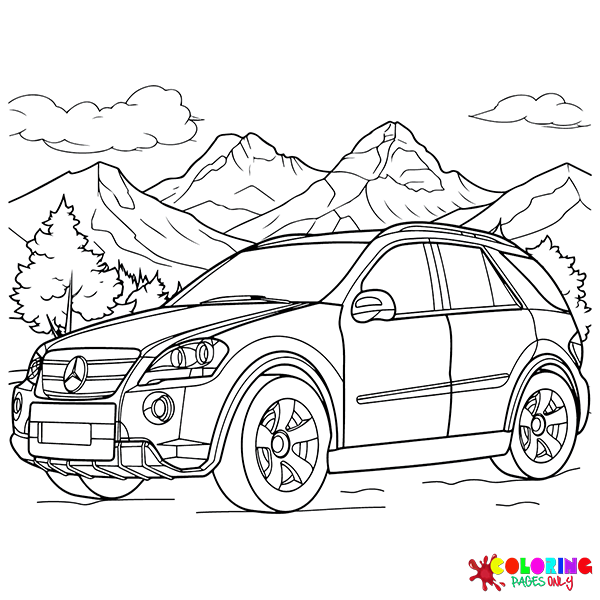 Mercedes-Benz Coloring Pages