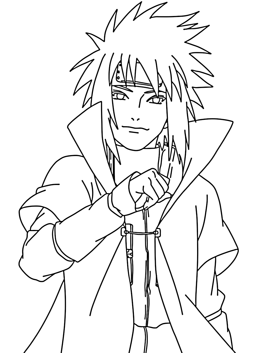 Minato And Naruto Coloring Pages