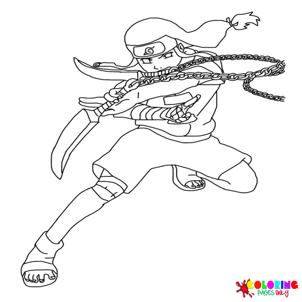Neji Coloring Pages