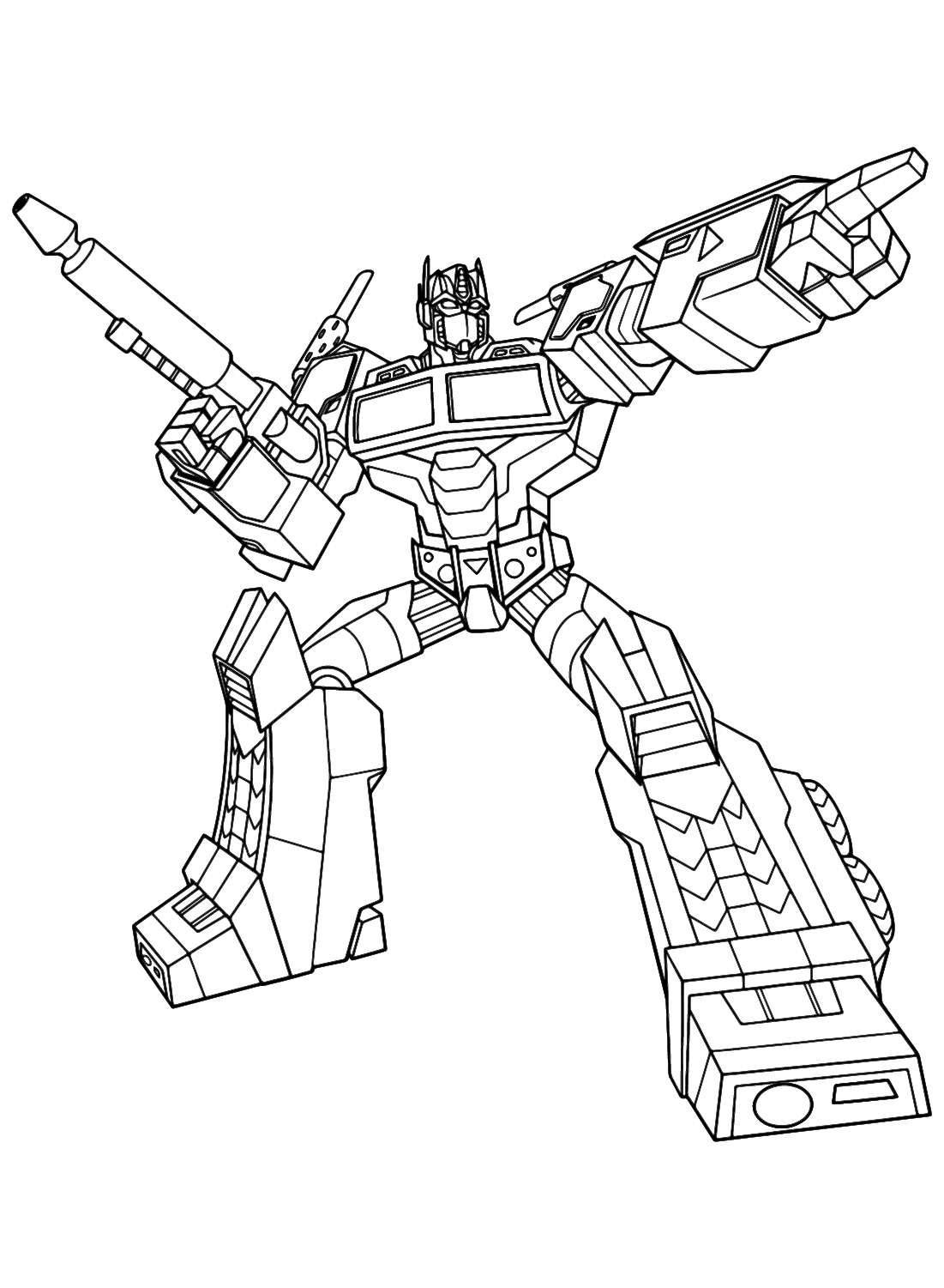 Official Takara Tomy Transformers Cyberverse Coloring Pages from Transformers