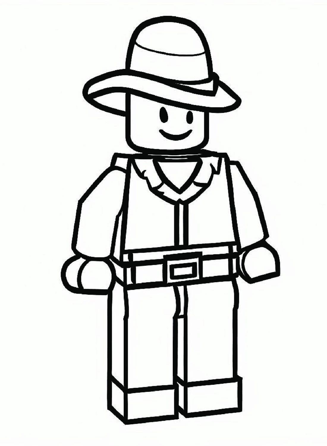 Roblox Coloring Page Printable from Roblox