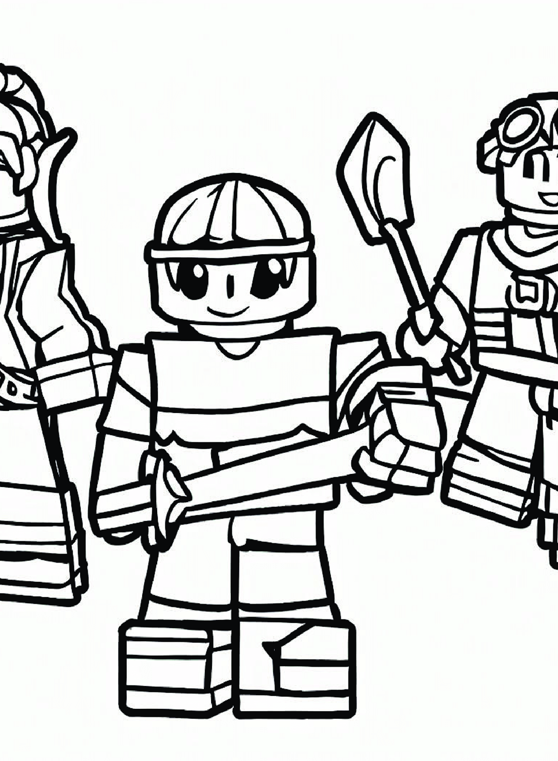 Roblox Coloring Pages Girl