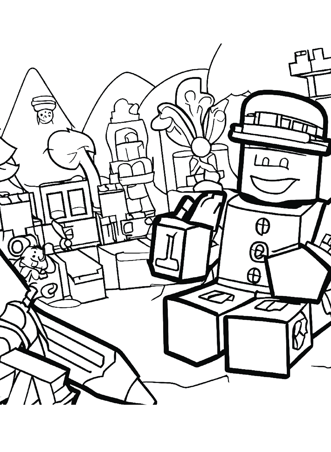Roblox Coloring Pages To Print