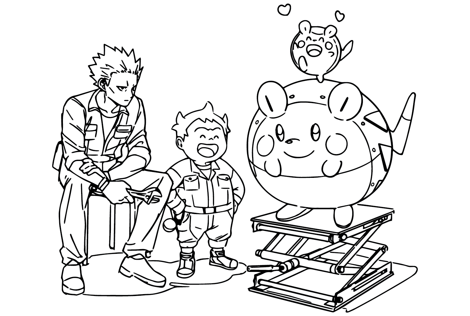 Sophocles Pokemon Coloring Page to Printable