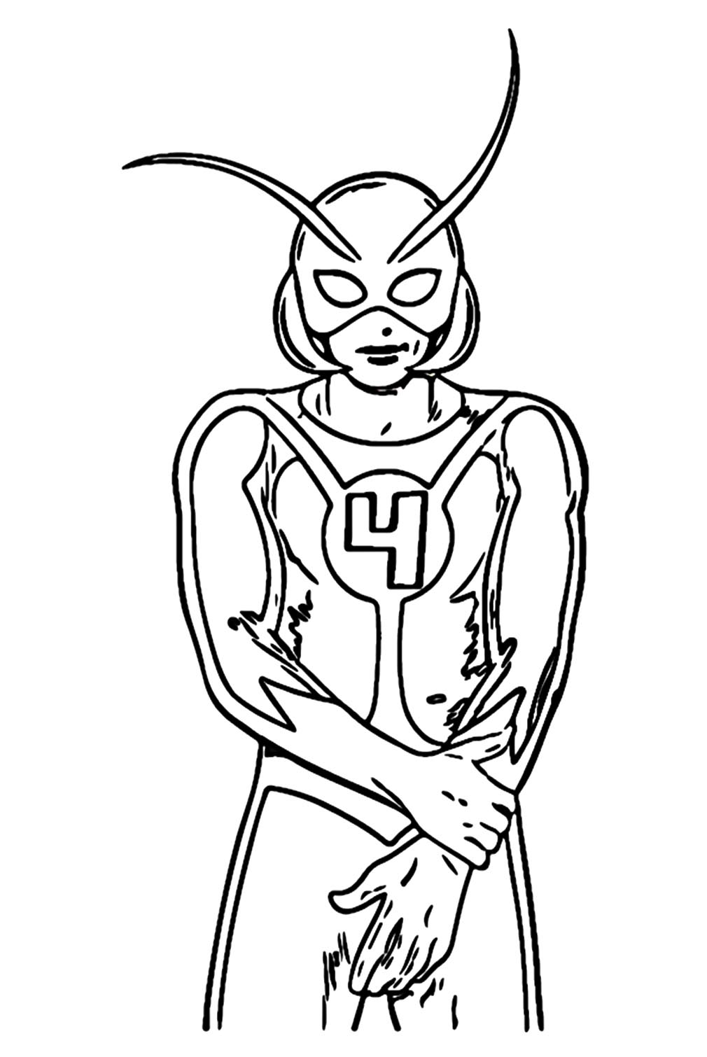 Ant-man Free Coloring Pages