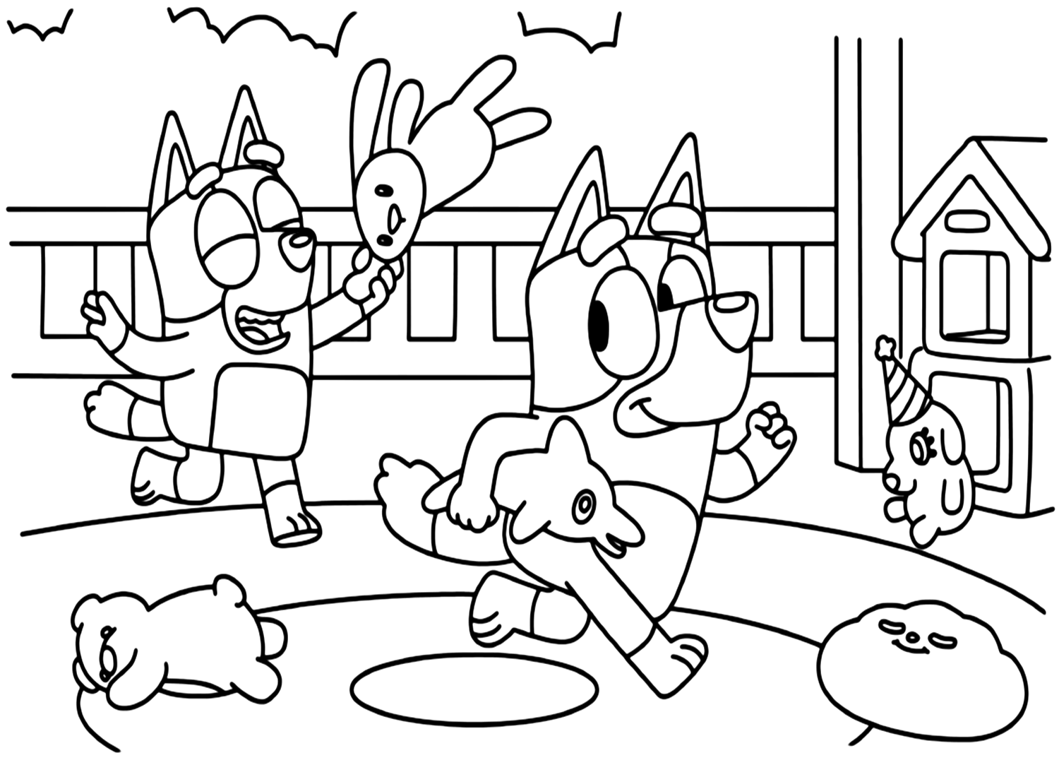 Free Printable Bluey Coloring Pages Prntbl concejomunicipaldechinu gov co