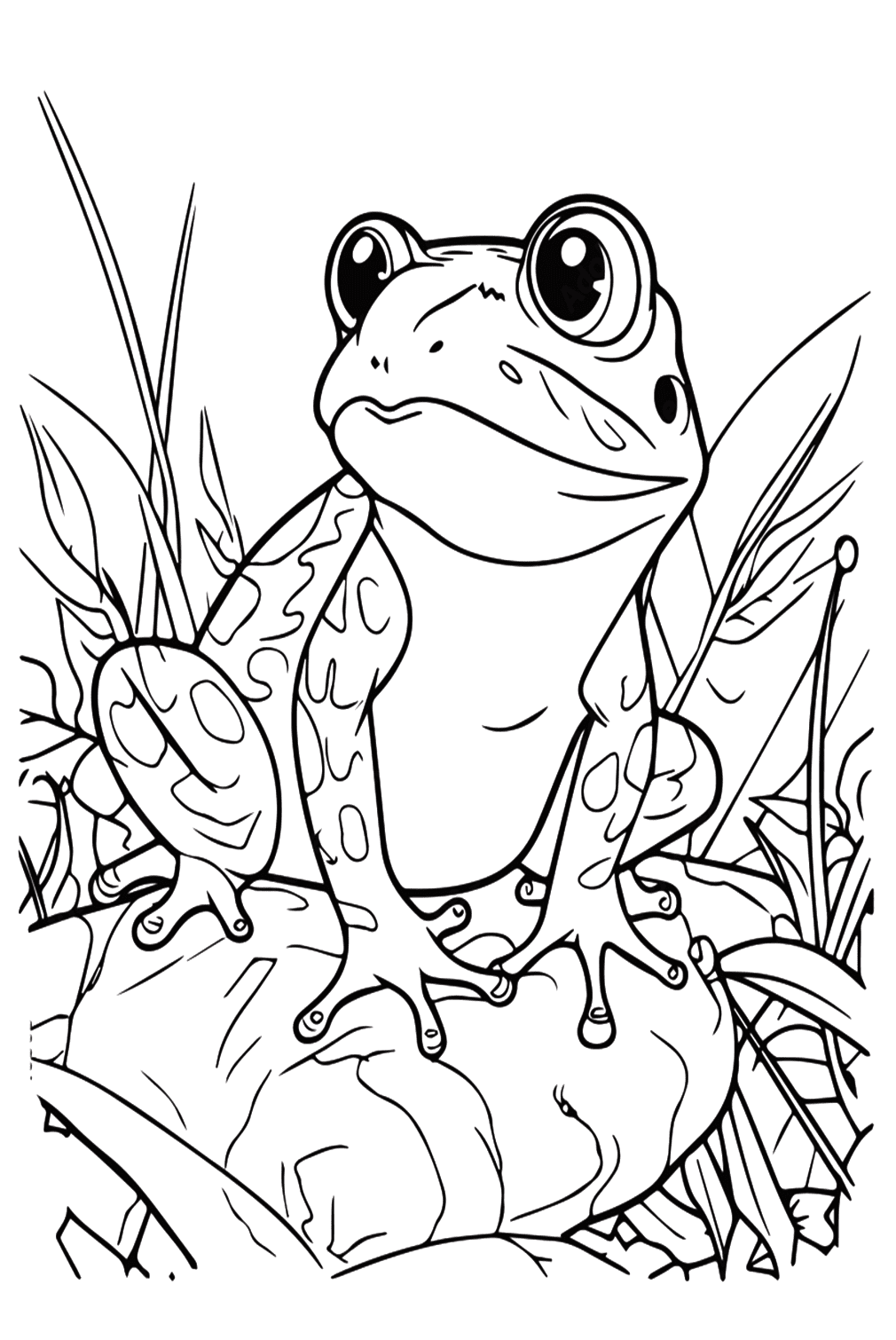Cane Toad Picture To Color - Free Printable Coloring Pages