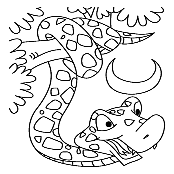 Coloring Sheet Python - Python Coloring Pages - Coloring Pages For Kids ...