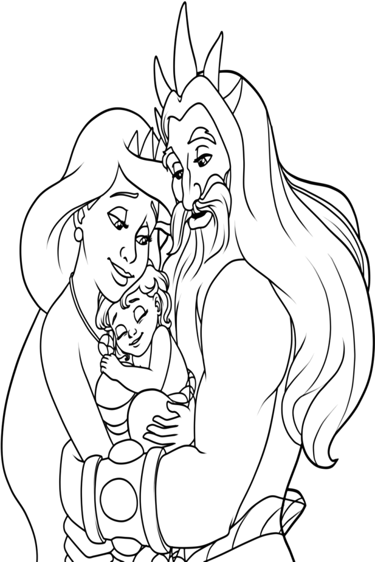 96 Free Printable The Little Mermaid Coloring Pages