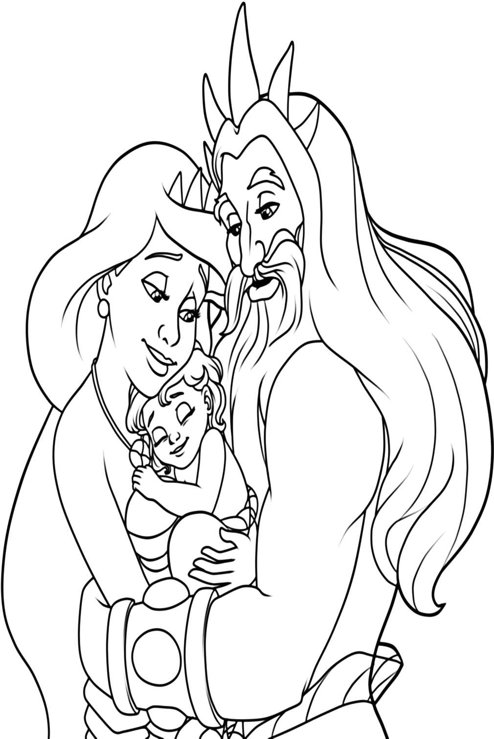 Disney The Little Mermaid 2 Coloring Pages