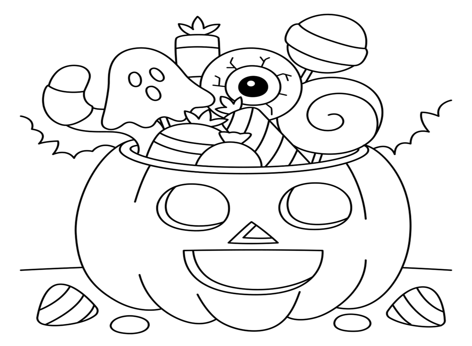 Fall Coloring Activity Pages