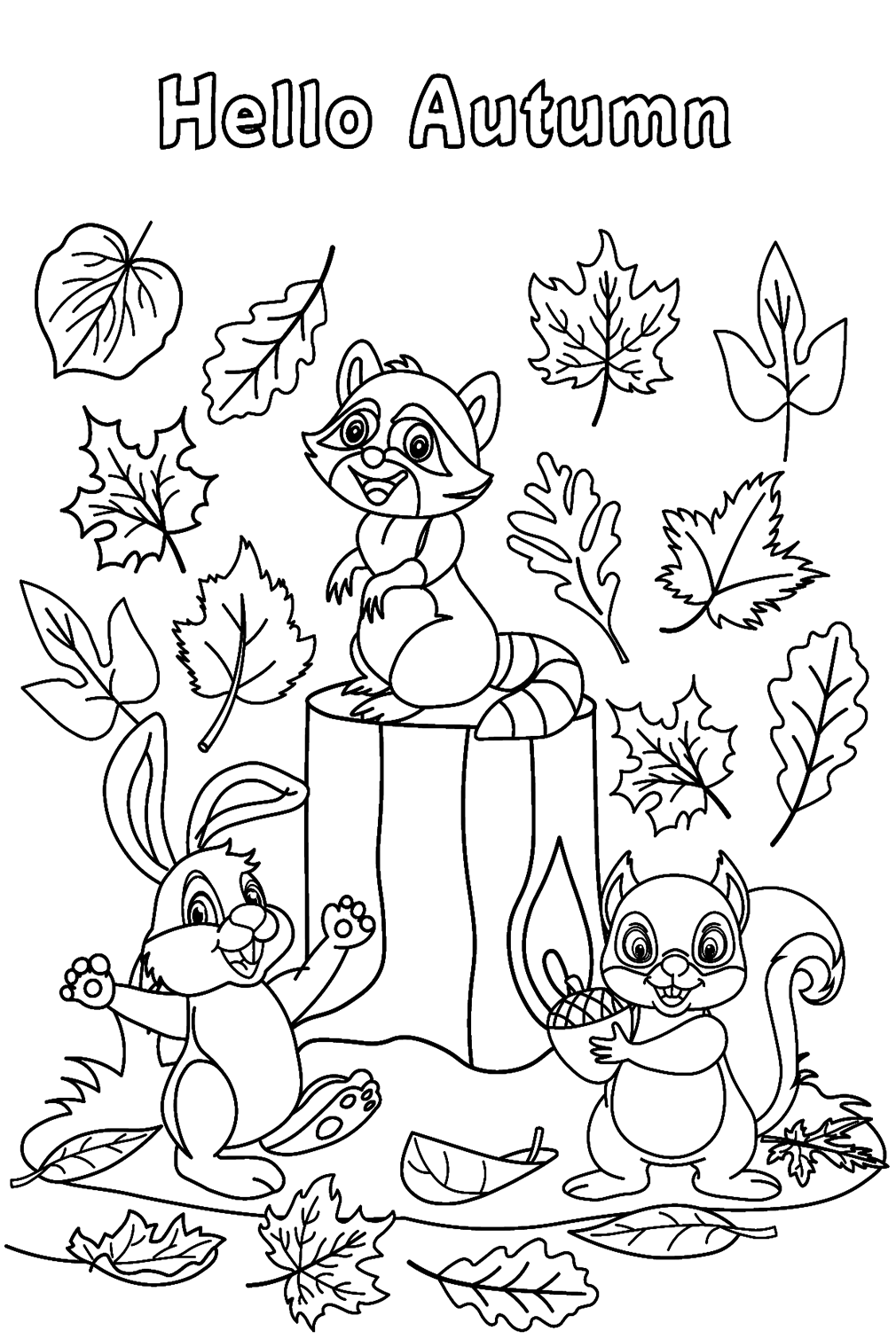 Free Coloring Pages September from September