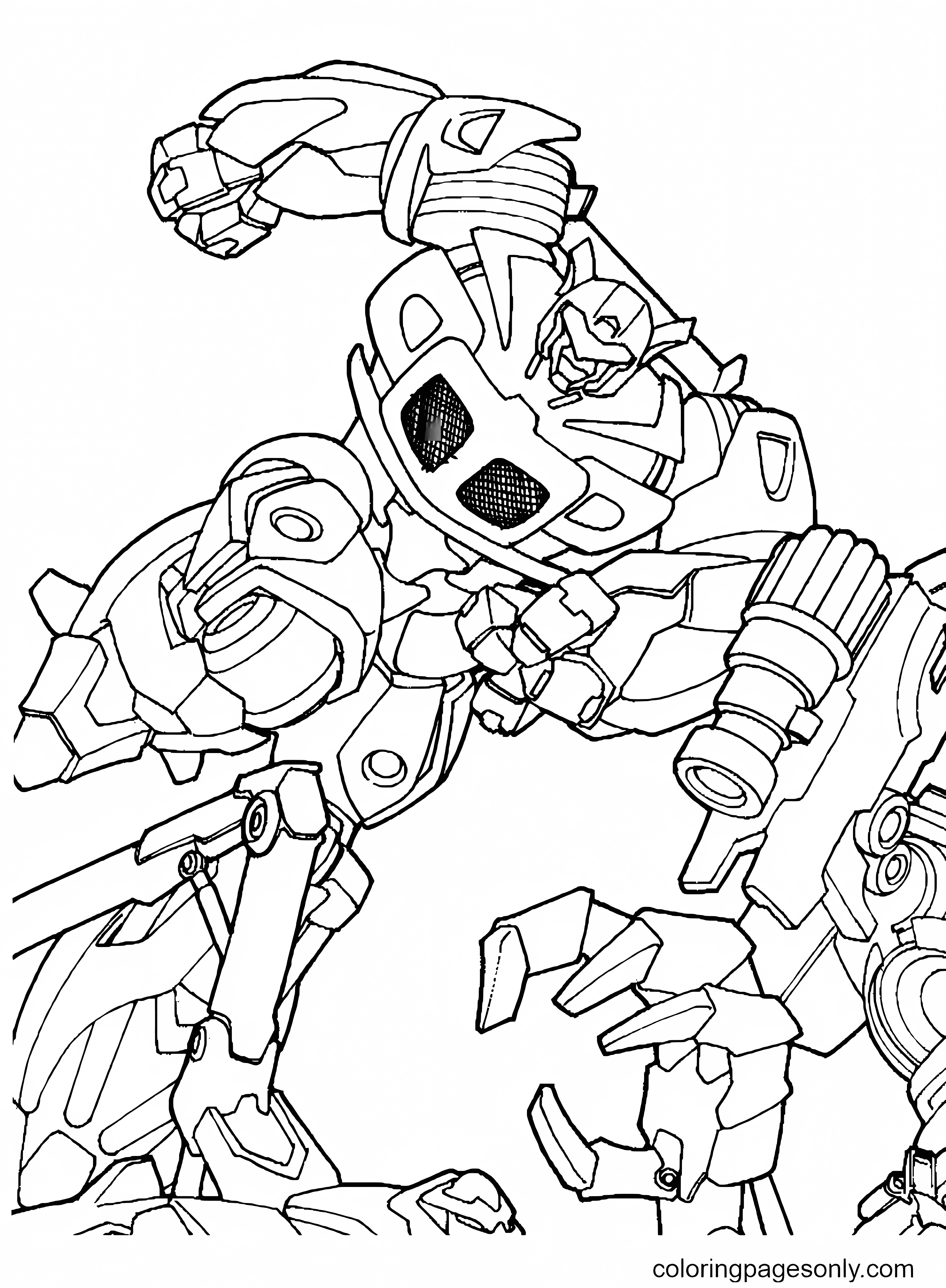 Free Transformers Printable Coloring Pages