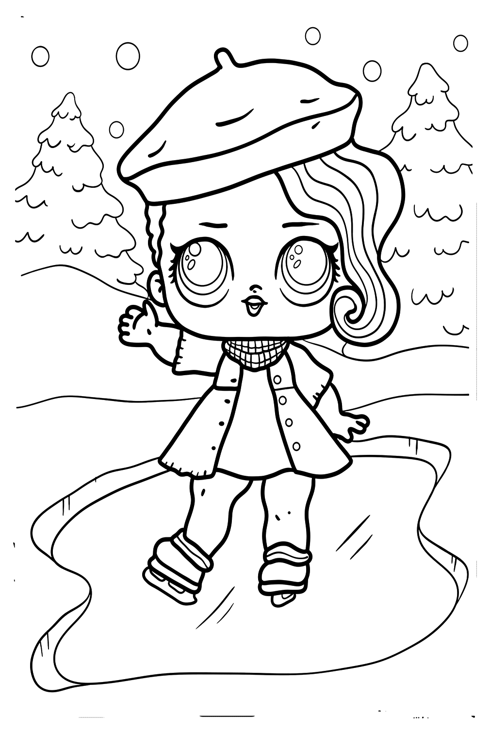 Lol Doll Coloring Pages