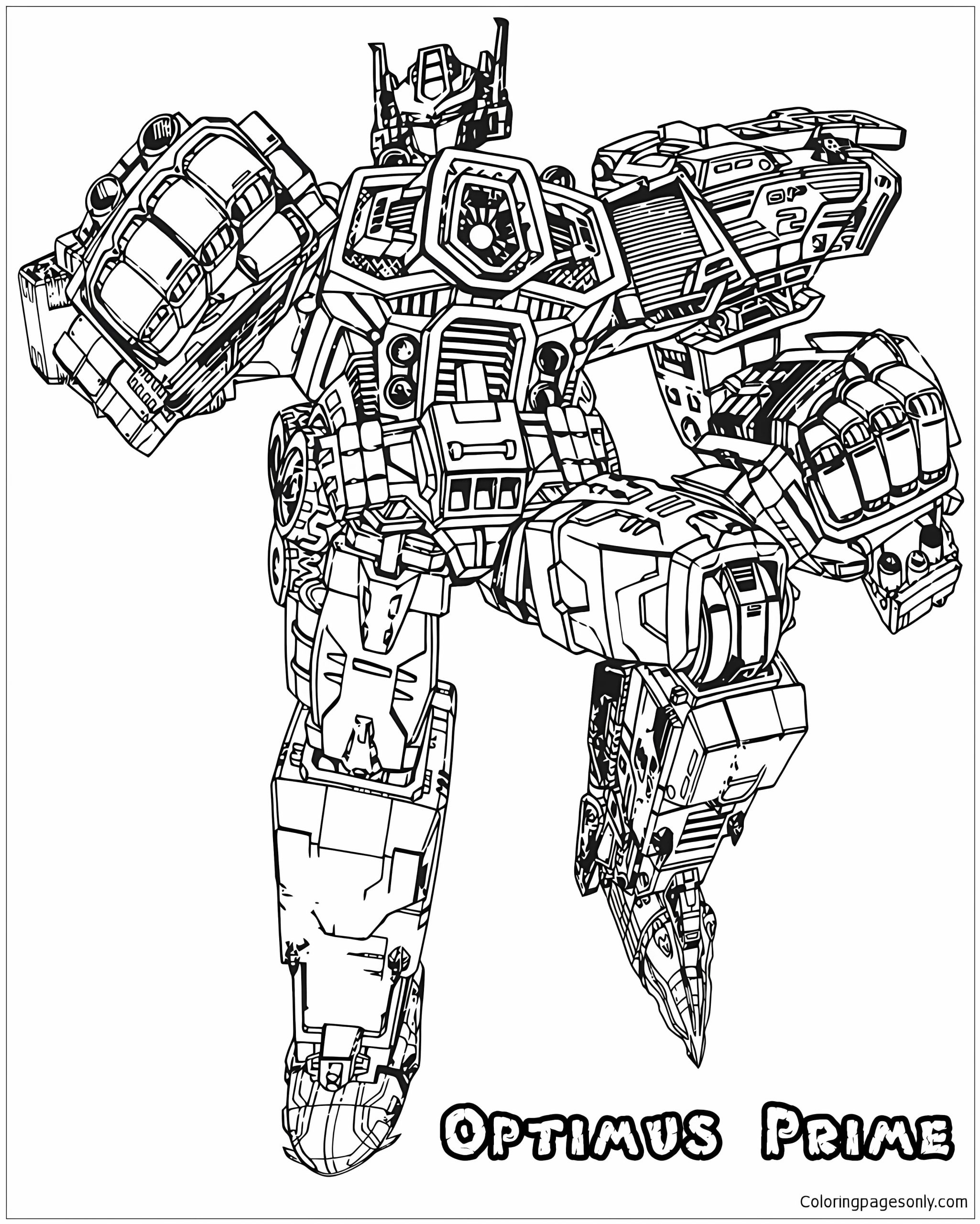 Optimus Prime – image 1 Coloring Page