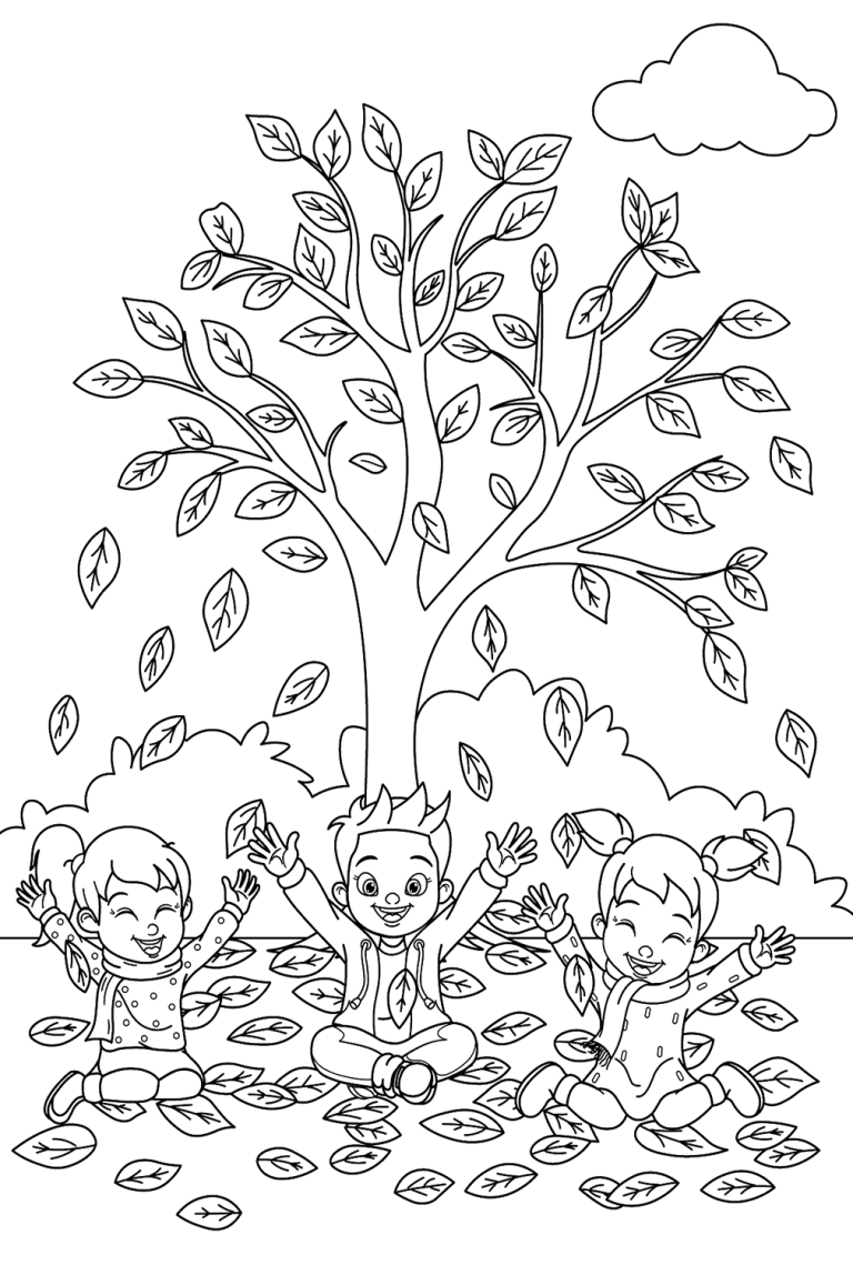 50 Free Printable September Coloring Pages