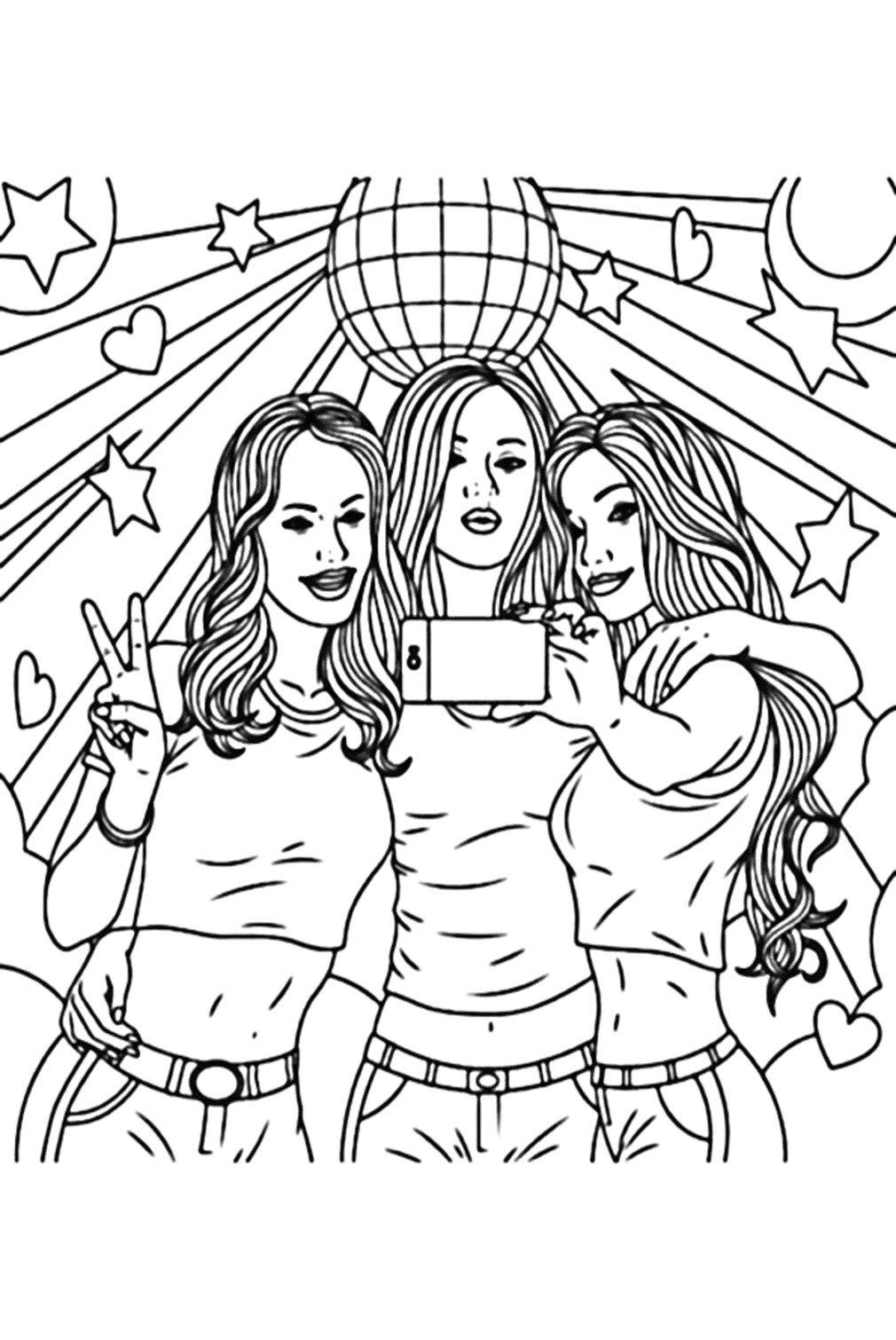 Desenho para colorir de riverdale