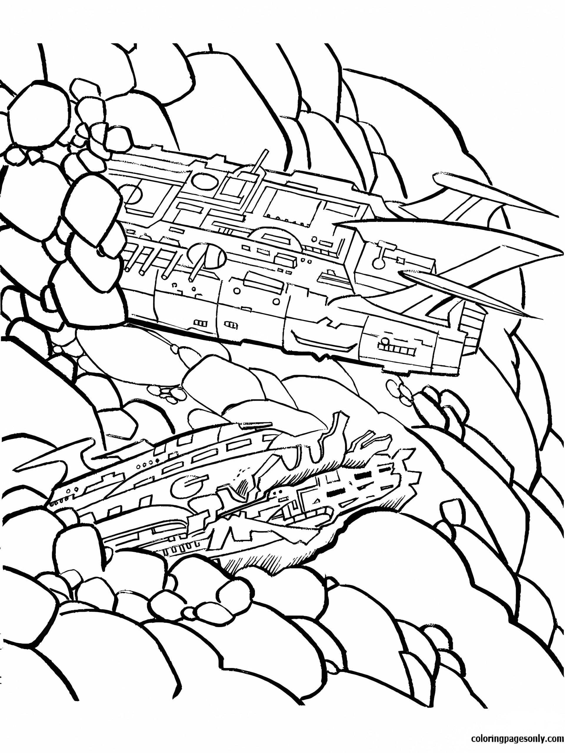 Transformers Machine Coloring Pages