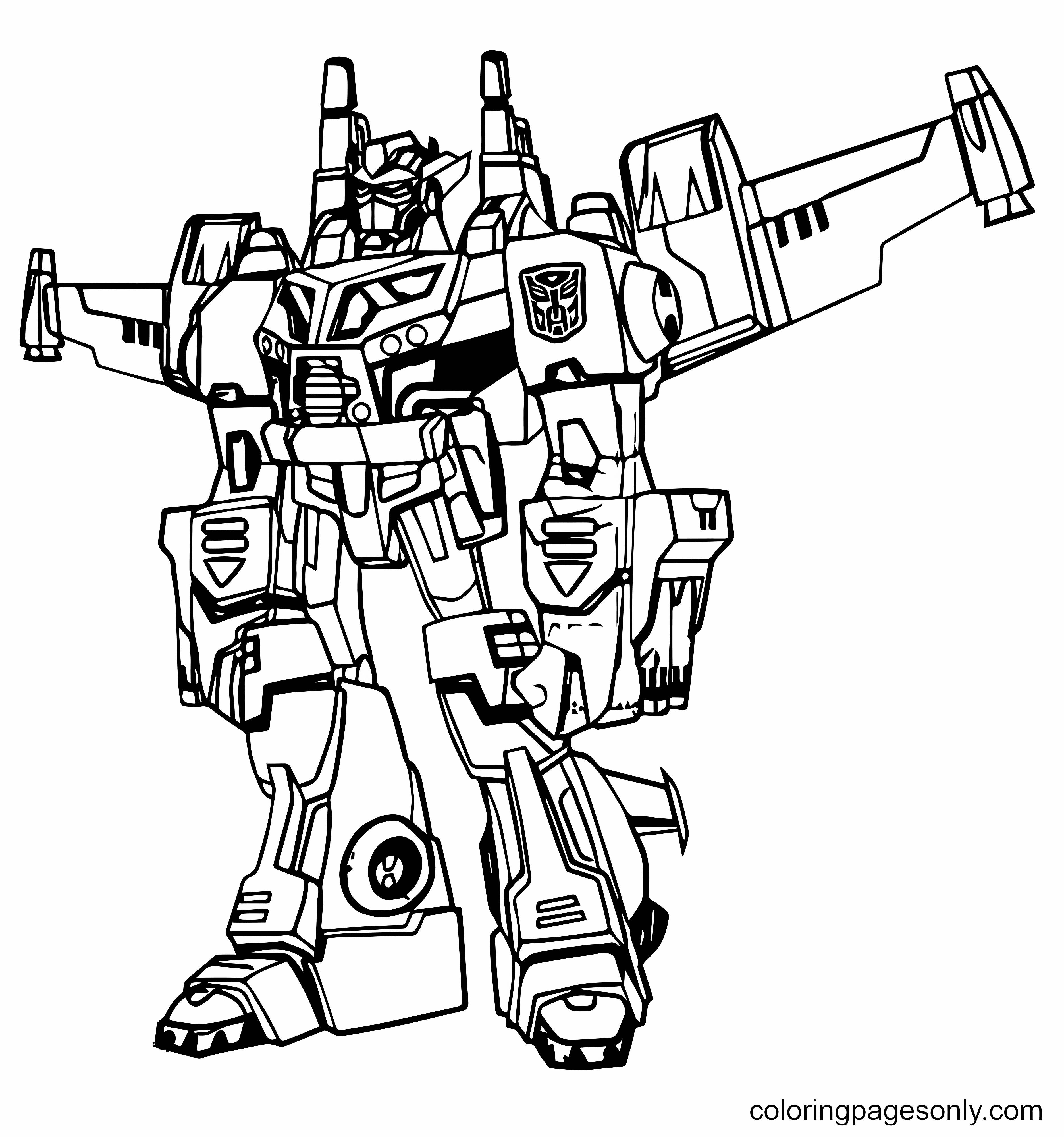 Transformers movie Coloring Pages