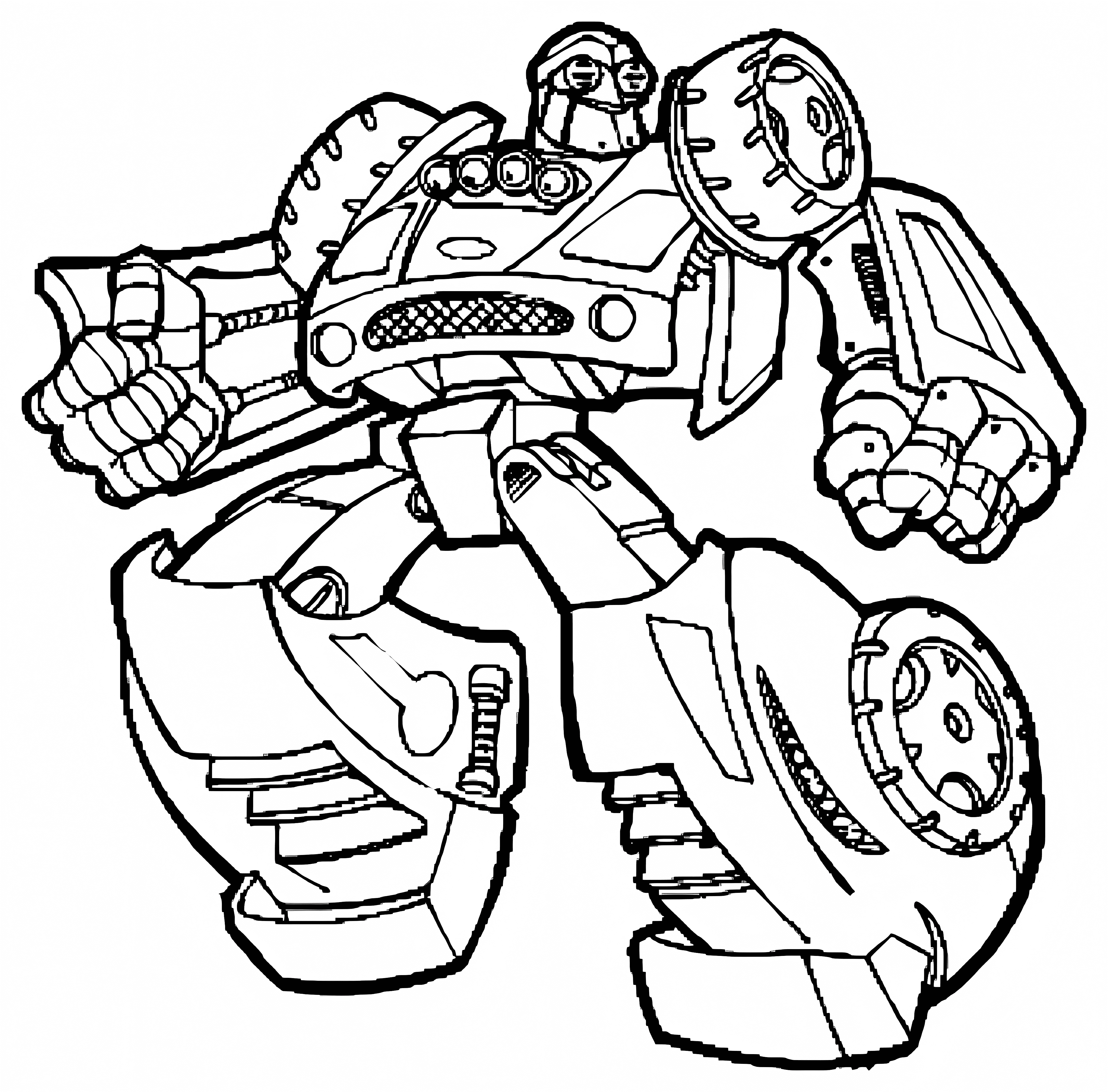 Transformers Rescue Bots Coloring Pages