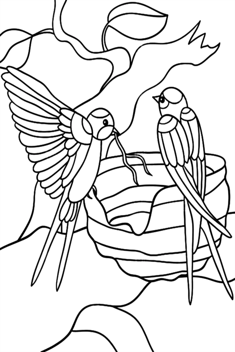 the swallows of kabul coloring page online