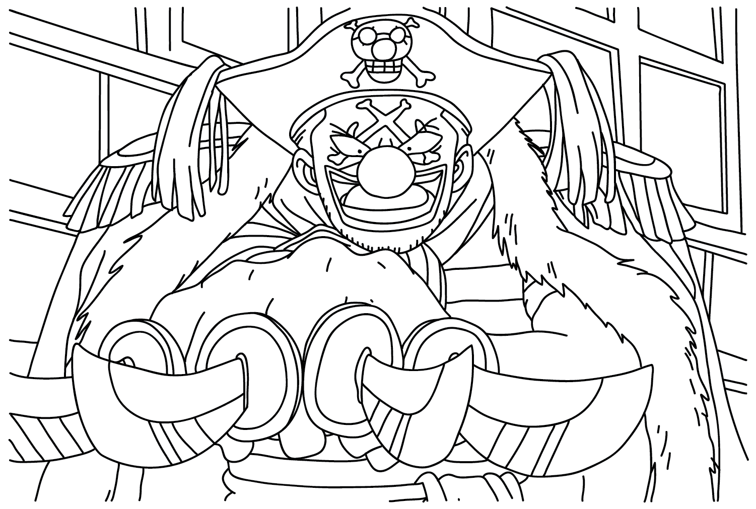 Buggy Coloring Page