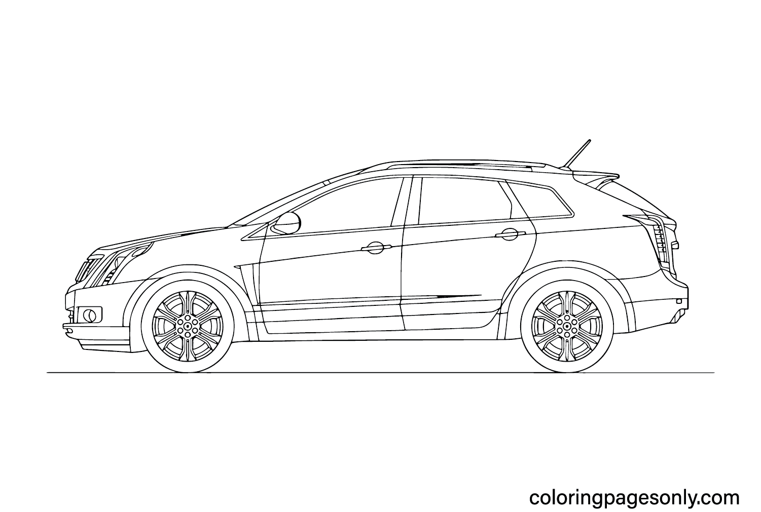 Cadillac SRX Color Page