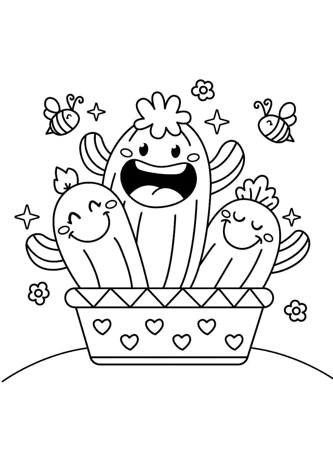 Coloring pages kawaii