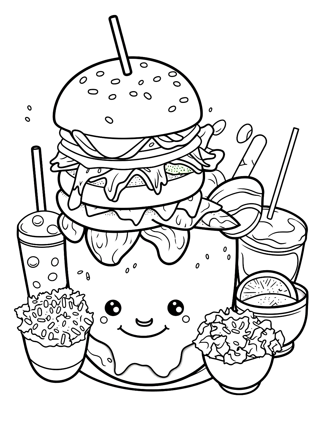 Cute coloring sheets Free Printable Coloring Pages