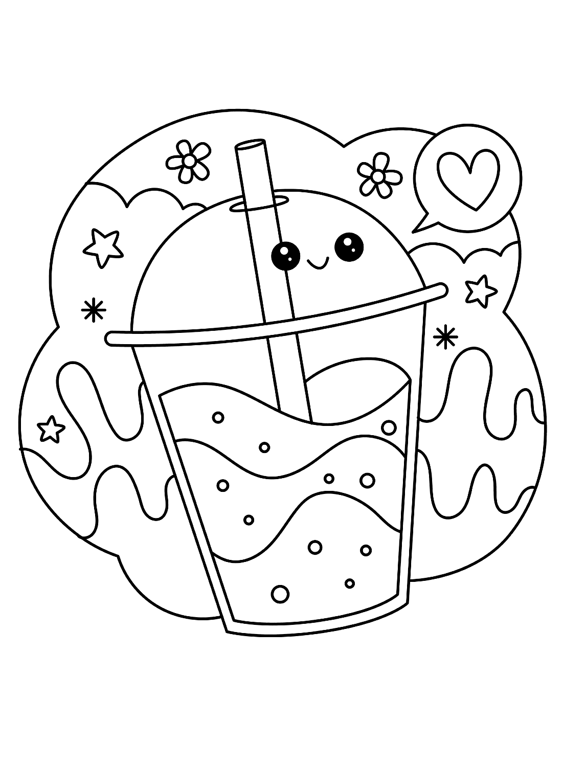 Cute fun coloring pages