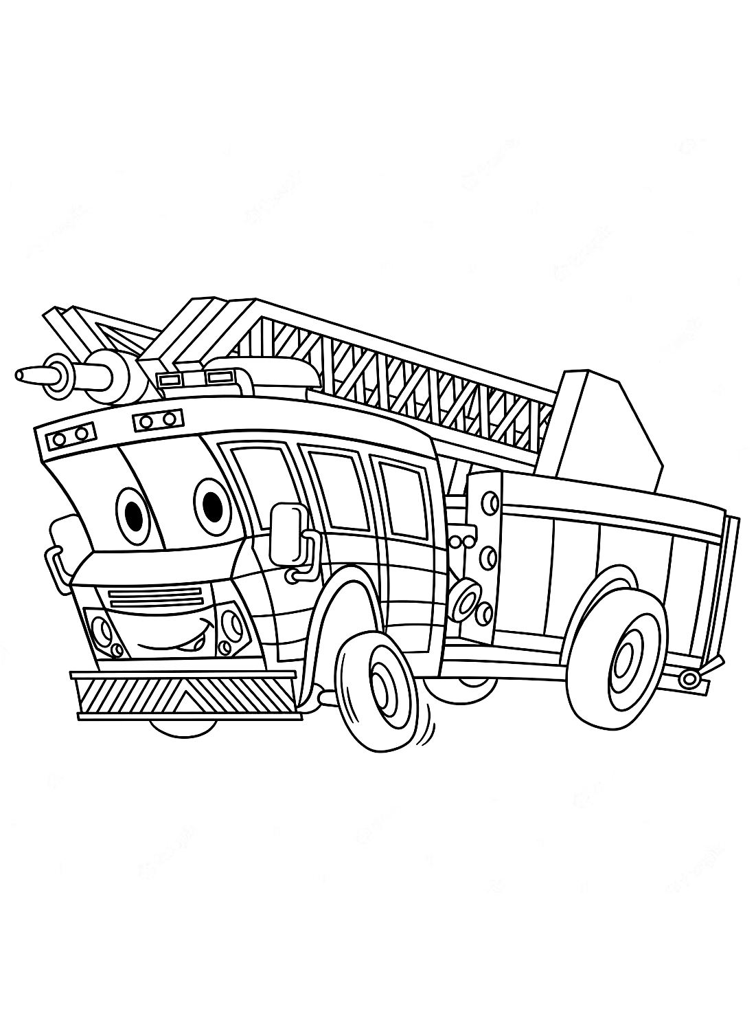 Free Fire Truck Printables Fire Truck Coloring Pages Coloring Pages 