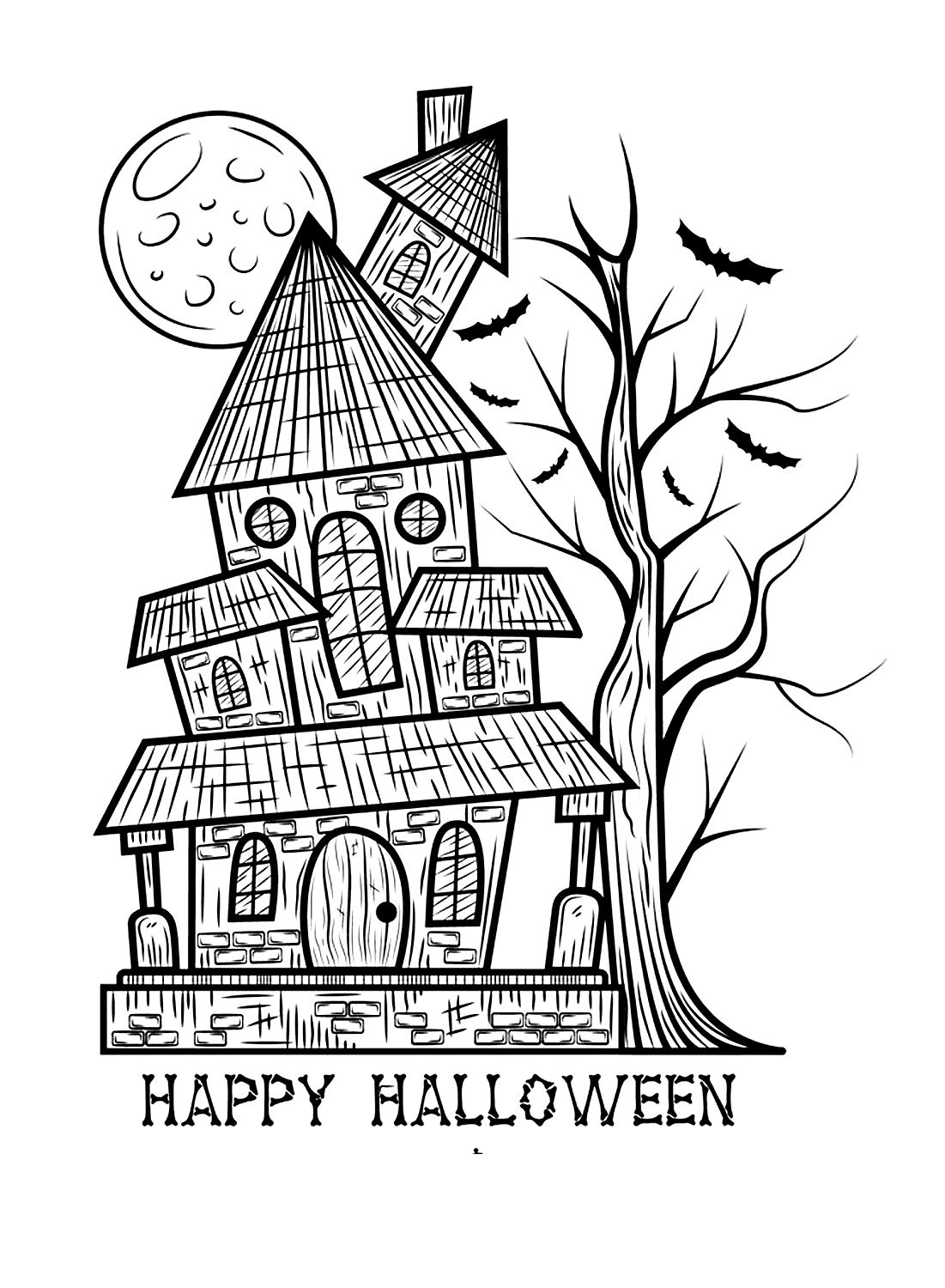 Free haunted house images