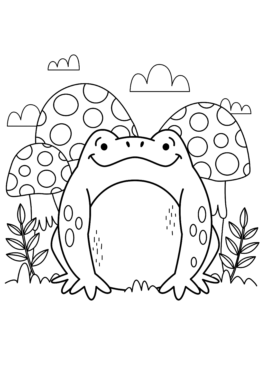 Free printable frog pictures