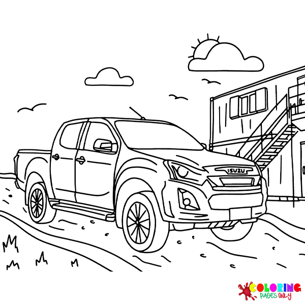 Isuzu Coloring Pages