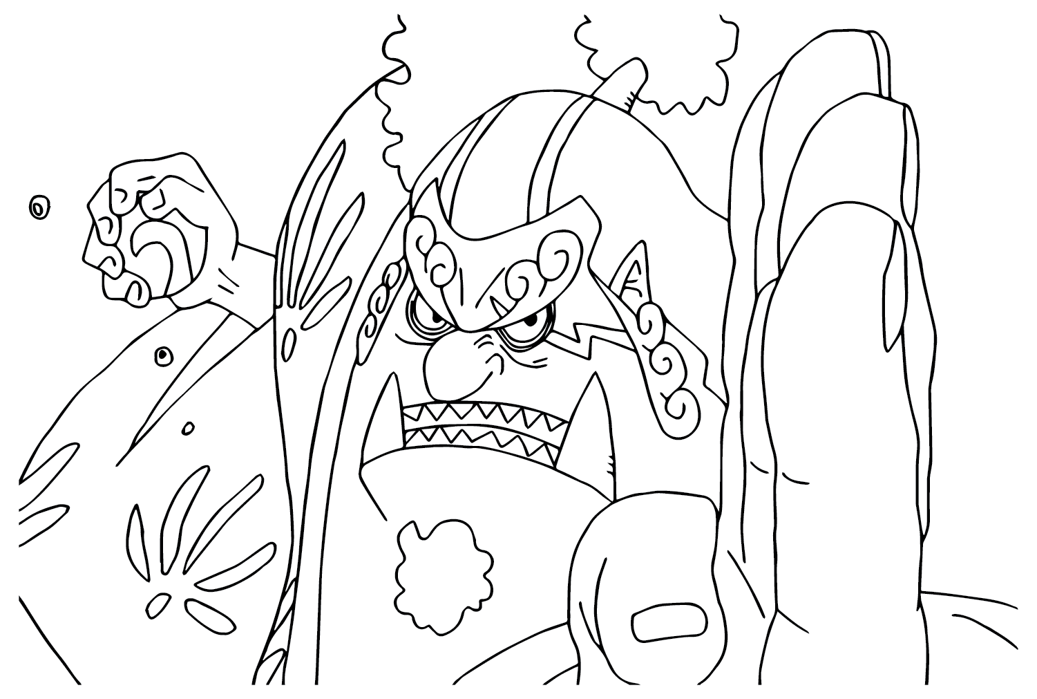 Jinbei Images to Color from Jinbe