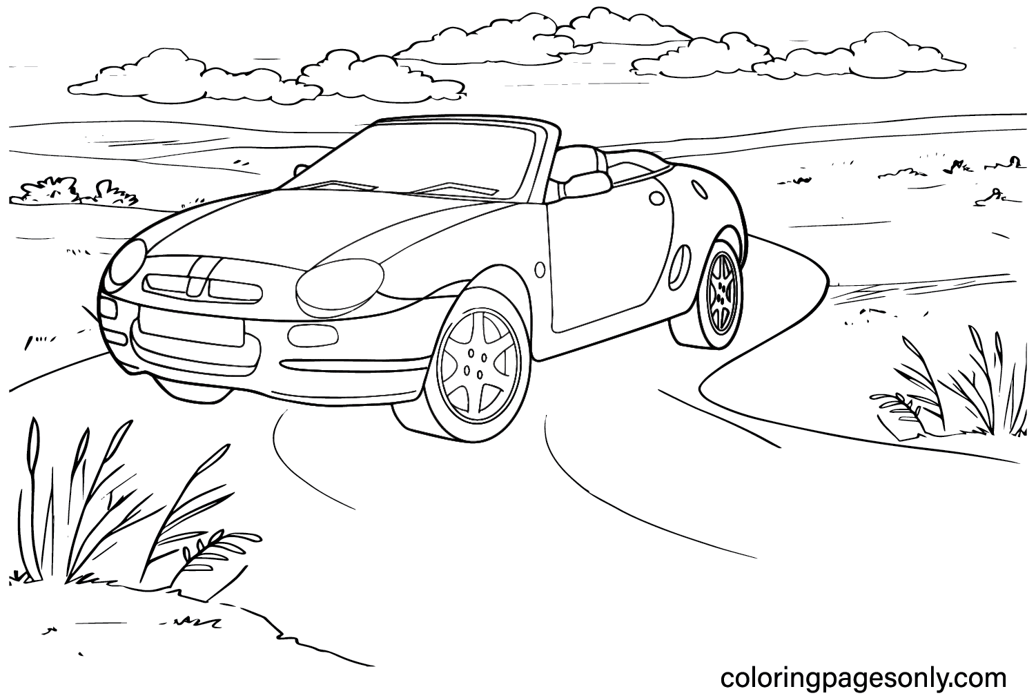 MG TF Community Forums Coloring Page
