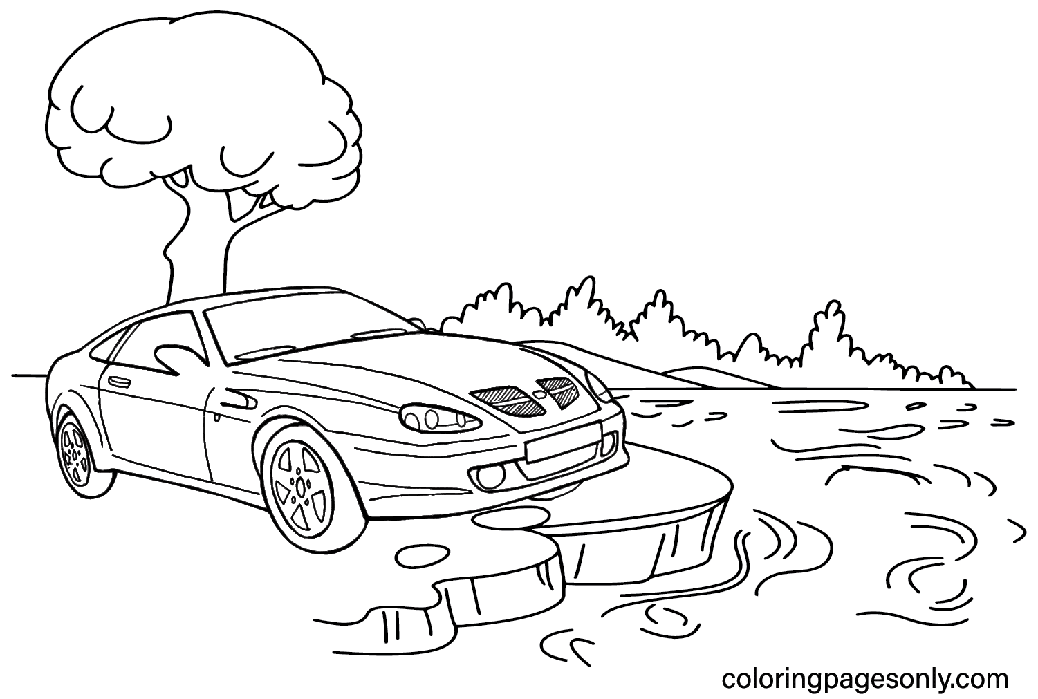 MG X80 Coloring Page from MG