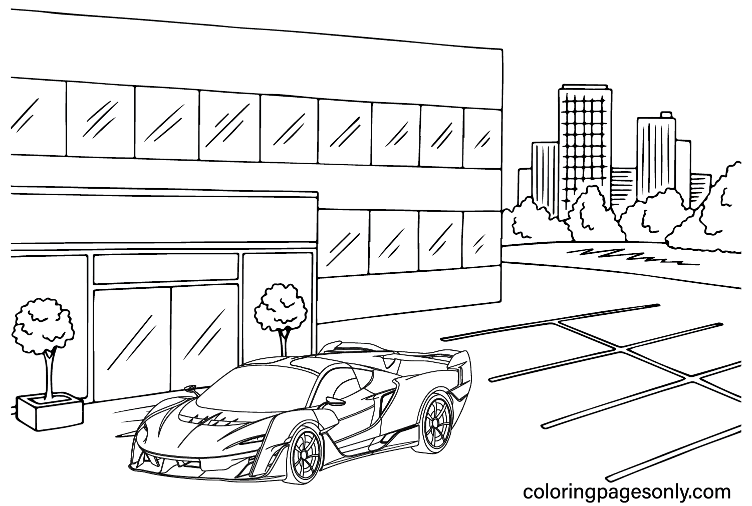 26 Free Printable McLaren Coloring Pages