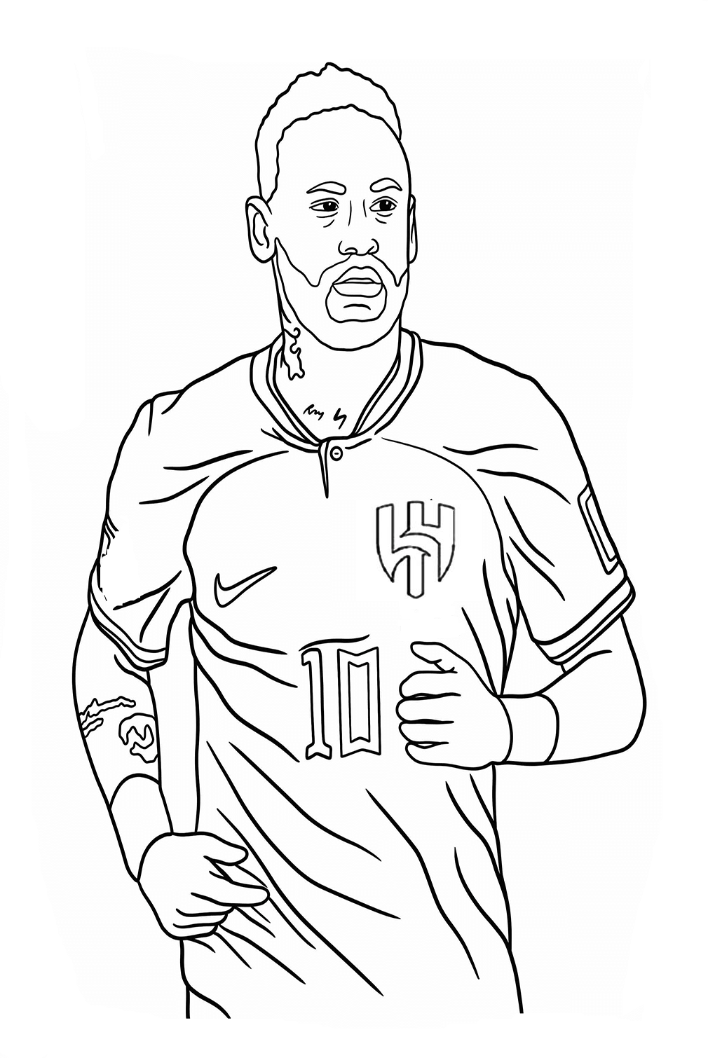 Ausmalbilder Neymar Ausmalbilder Neymar