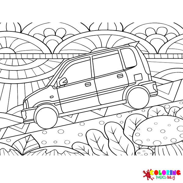 Perodua Coloring Pages