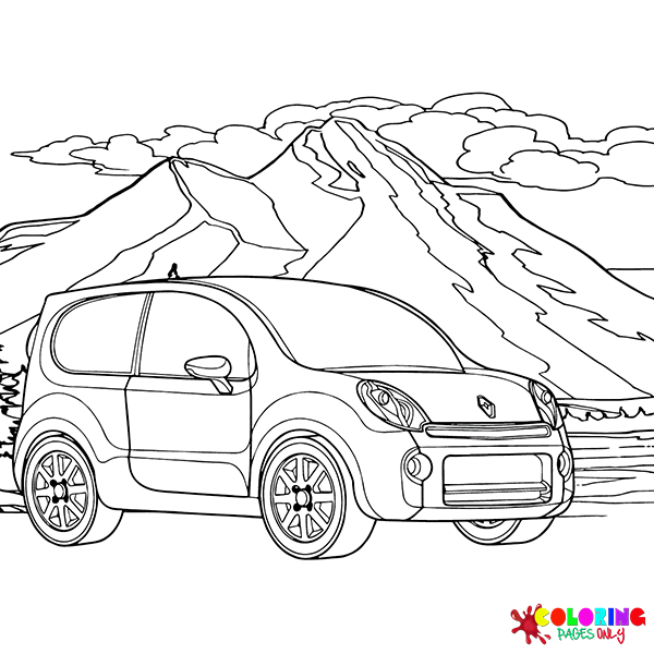 Renault Coloring Pages