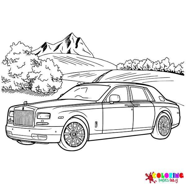 Rolls Royce Coloring Pages