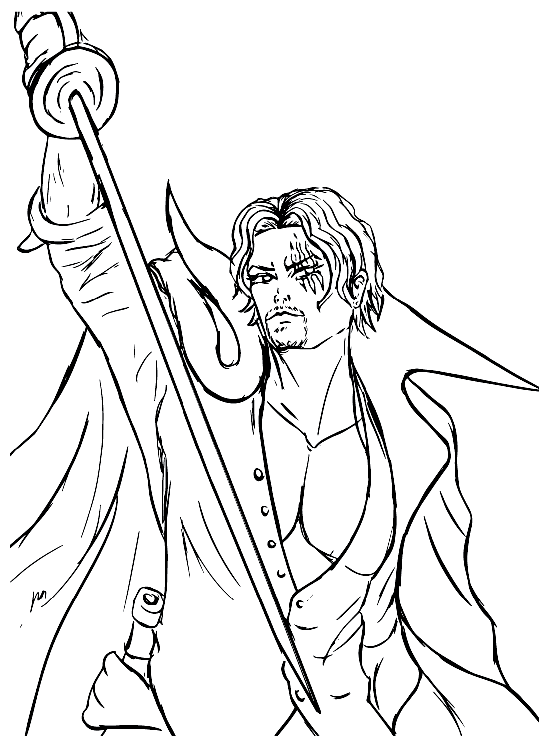 37 Shanks Coloring Pages ColoringPagesOnly