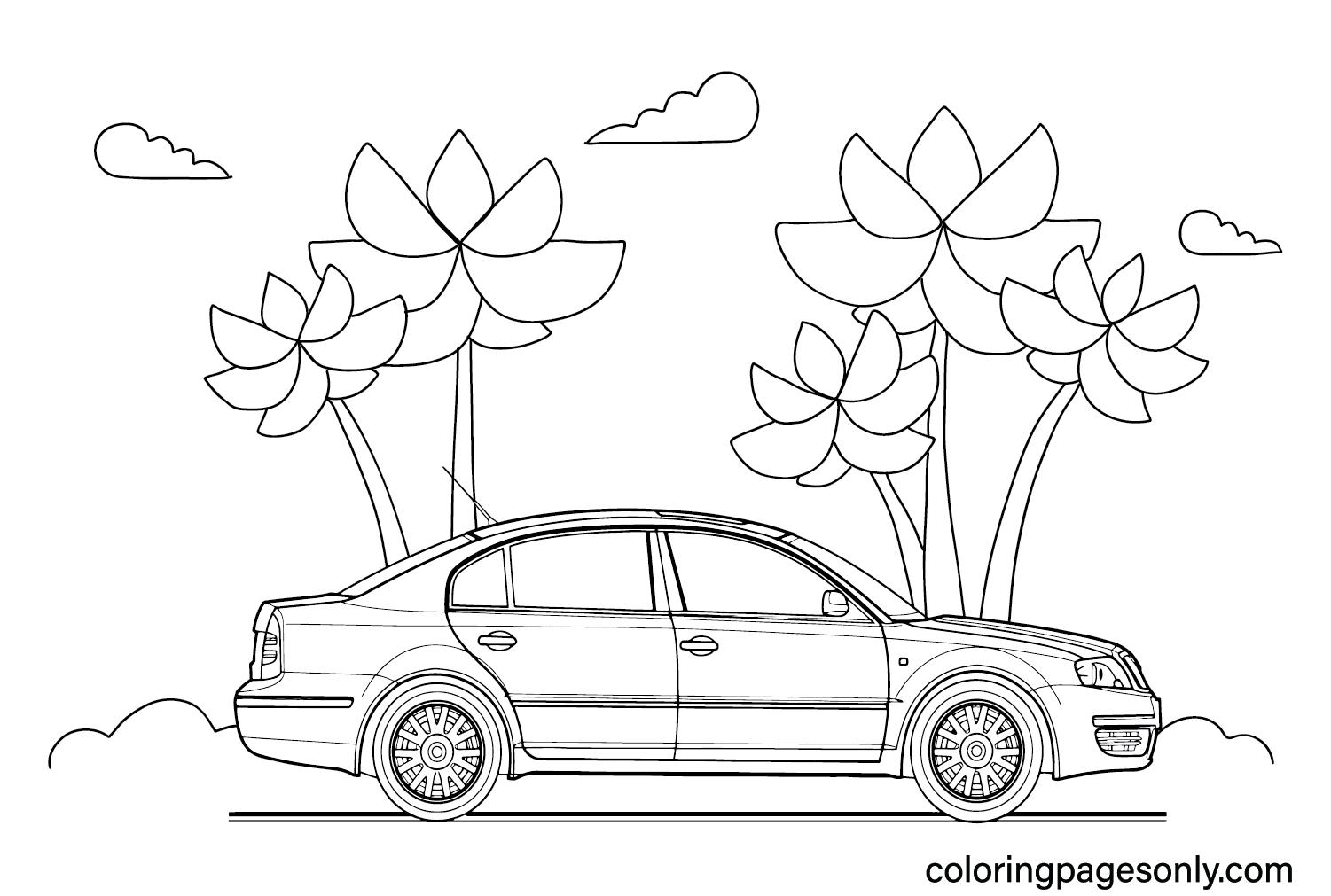 Skoda Coloring Pages to Download from Skoda
